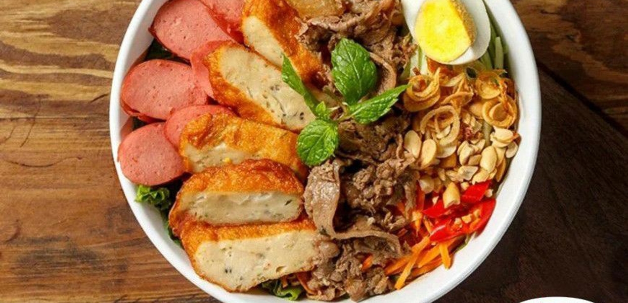 Hình ảnh Bún Trộn Nam Bộ - Quán Ngon 286 - Lương Định Của