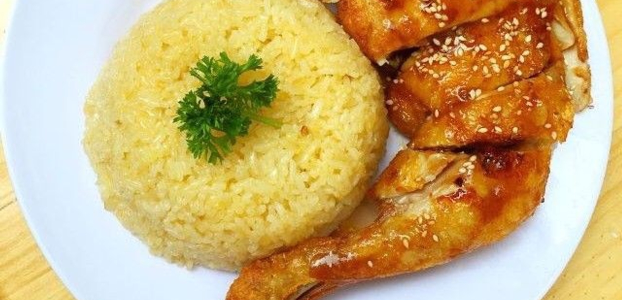 Hình ảnh Cơm Rang Gà Sốt 30K - Khu Tập Thể Nghĩa Tân