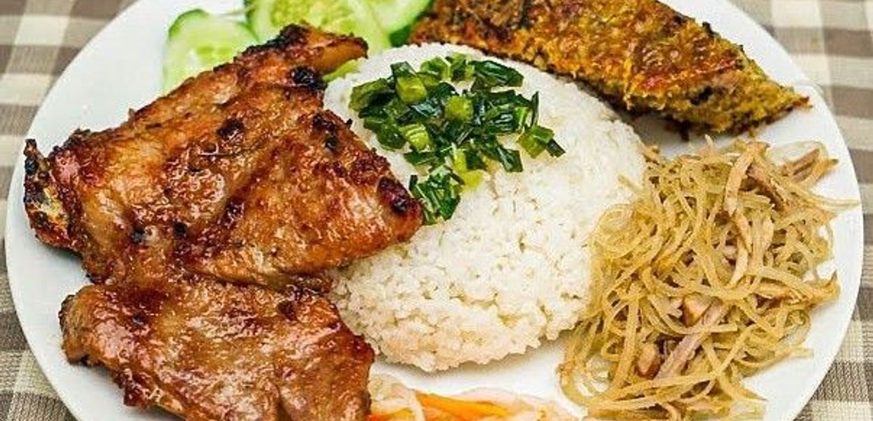 Hình ảnh Bà Học Hương - Bún Chả, Nem & Cơm Tấm
