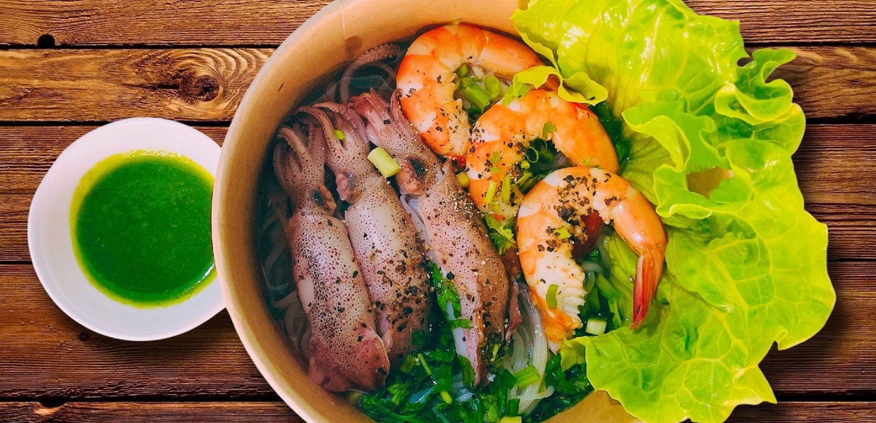 Hình ảnh Hủ Tiếu Mực Hương Giang