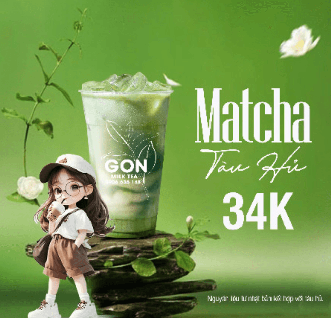 Hình ảnh Gon-Milktea - Hoàng Sa