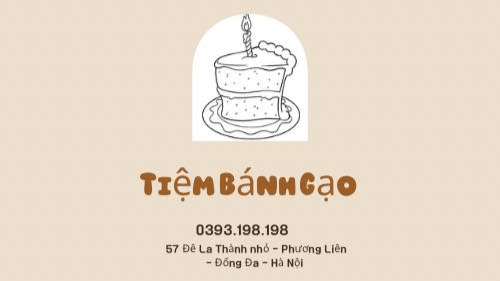 Hình ảnh Tiệm Bánh Gạo - Bánh Sinh Nhật & Bánh Ngọt & Bánh Mỳ - 26 Trung Phụng