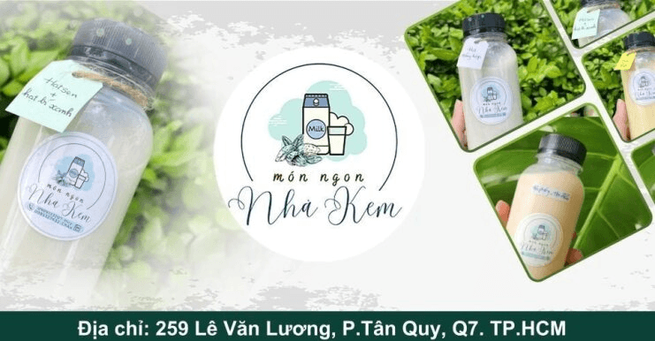 Hình ảnh Sữa Hạt - Món Ngon Nhà Kem - Lê Văn Lương