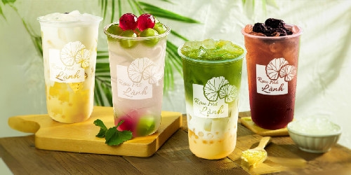 Hình ảnh Rau Má Lành - Nước Dừa & Trà Bí Đao - Lạc Trung