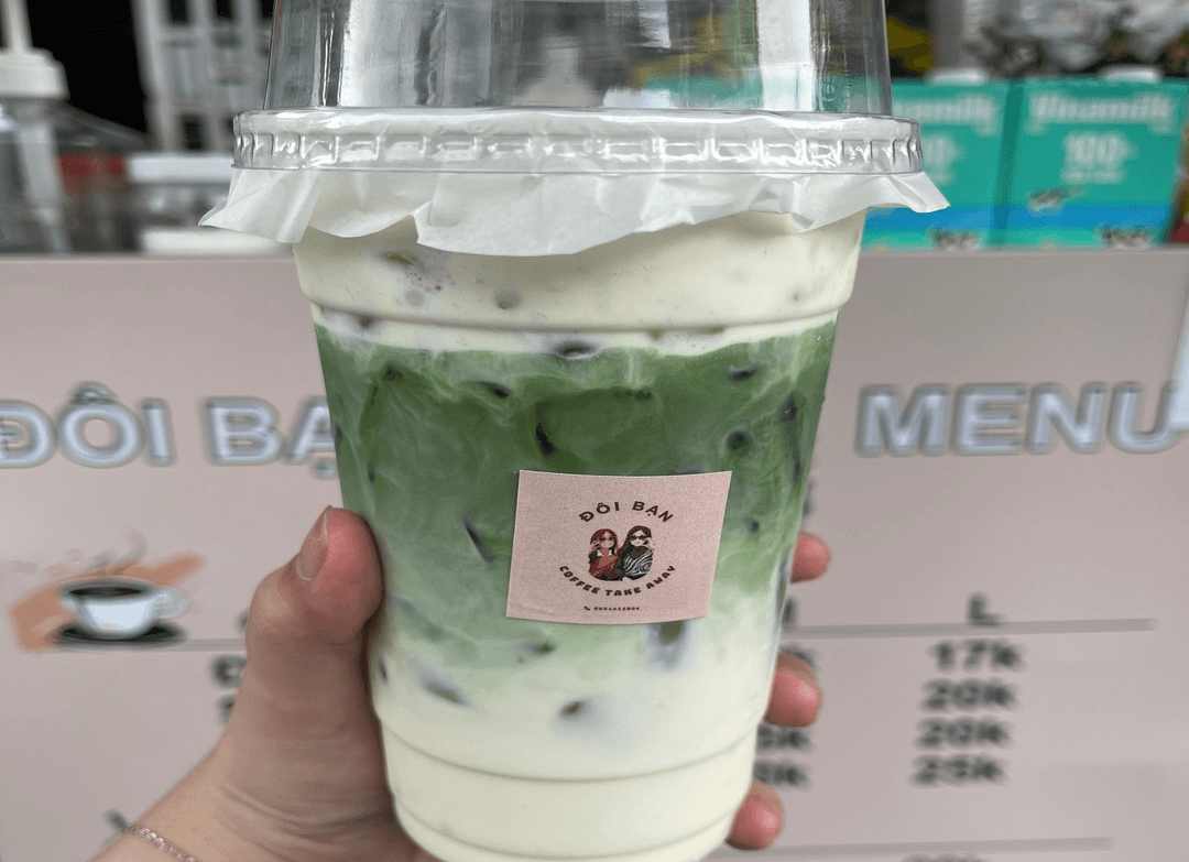 Hình ảnh Đôi Bạn Coffee - Cacao & Matcha - Miếu Gò Xoài