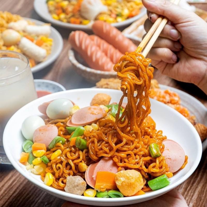 Hình ảnh Sah - Mỳ Trộn Indo, Nem Chua Rán & Trà Sữa - Lạc Long Quân
