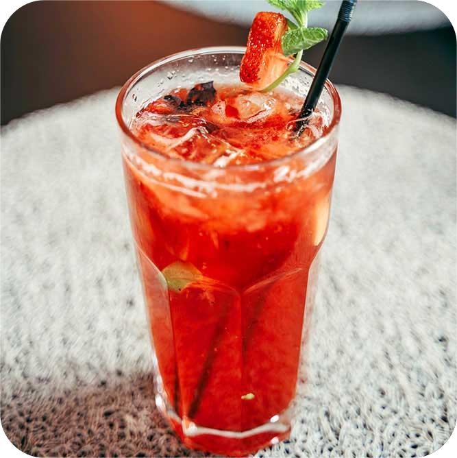 Hình ảnh Trà Trái Cây Tươi (Không Siro) - Hạnh Cafe - Đội Cấn