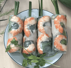 Hình ảnh Gỏi Cuốn Bà Ba - Âu Cơ