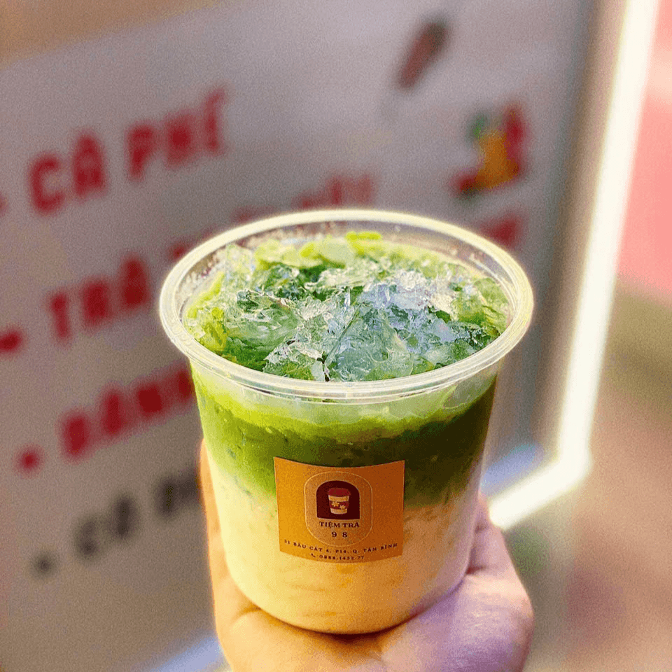 Hình ảnh Tiệm Trà 98 - Trà Trái Cây Tươi, Cà Phê & Latte - Tân Thới Nhất 8