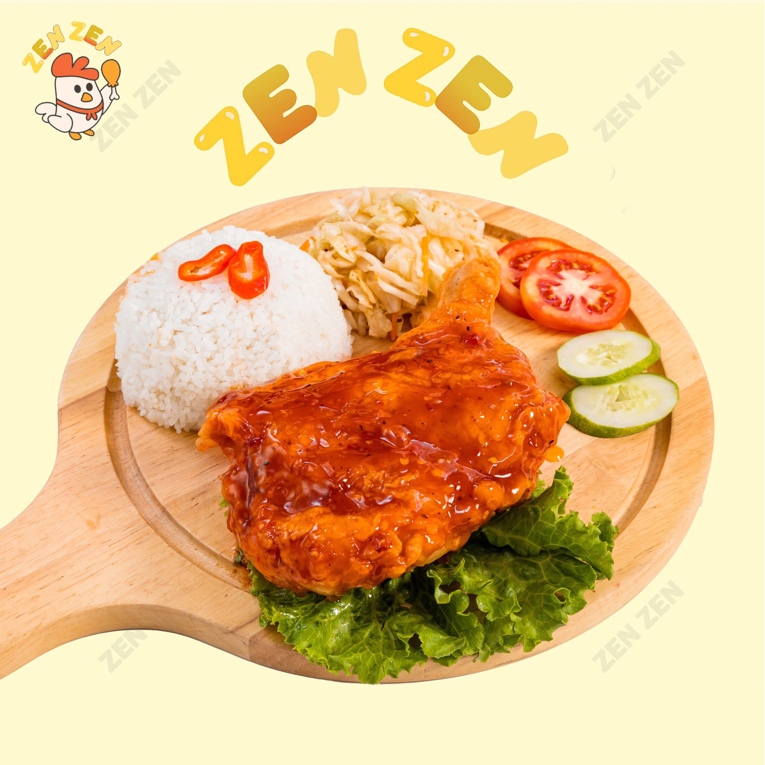 Hình ảnh Zen Zen - Cơm Gà & Gà Rán - Khương Trung