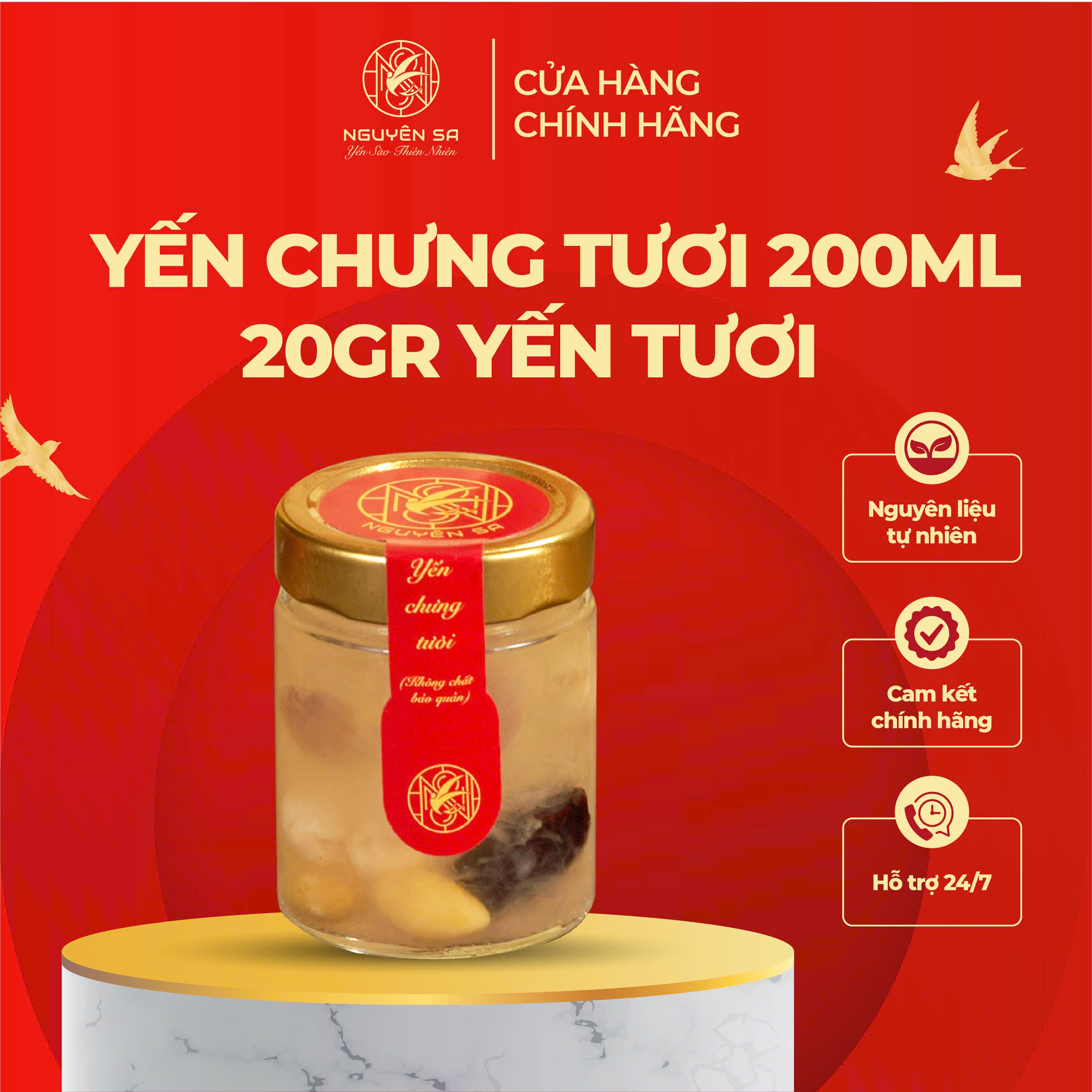 Hình ảnh Cháo Yến & Yến Chưng Tươi Nguyên Sa - Hoa Lan