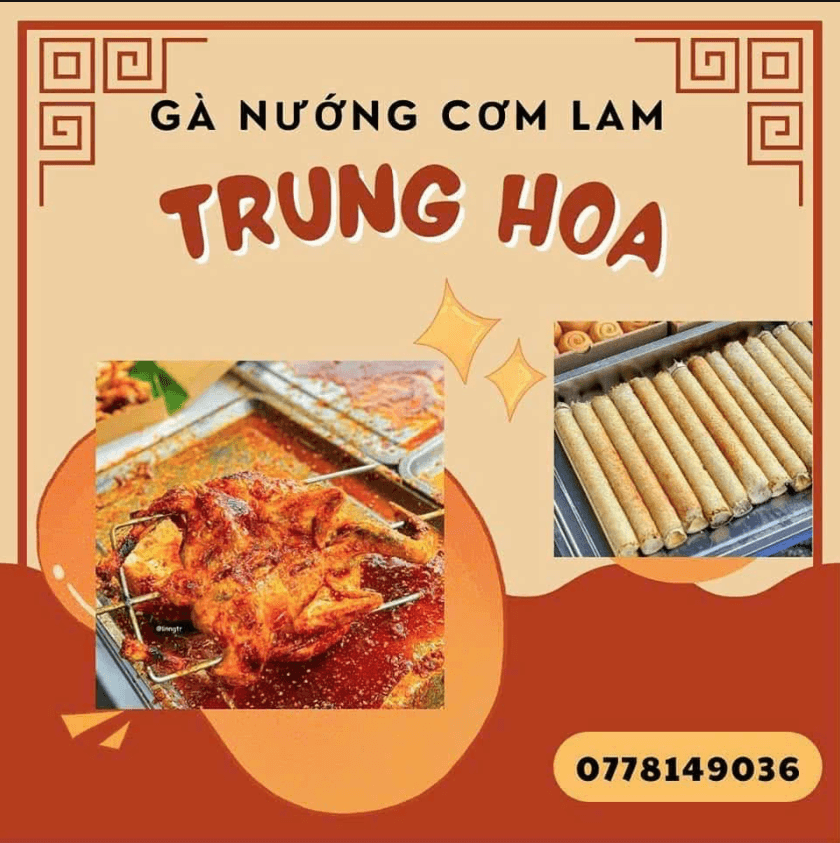 Hình ảnh Gà Nướng Cơm Lam Bánh Bao Trung Hoa - Tôn Đản