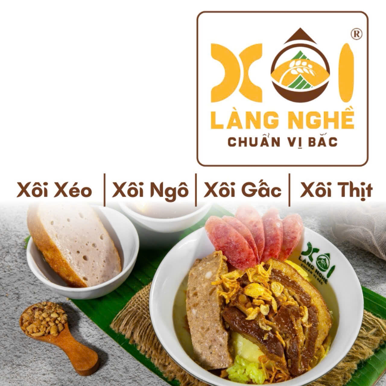 Hình ảnh Xôi Làng Nghề Chuẩn Vị Bắc - Xôi Xéo - Nguyễn Công Trứ