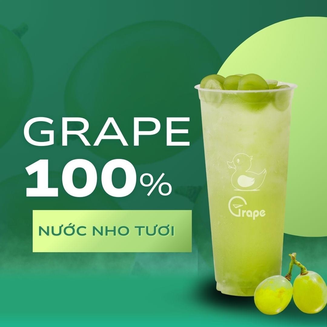 Hình ảnh GRAPE - 100% Nước Nho Tươi - Trương Định