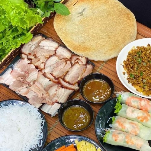 Hình ảnh  Bánh Tráng Cuốn Thịt Heo - Thái Hà