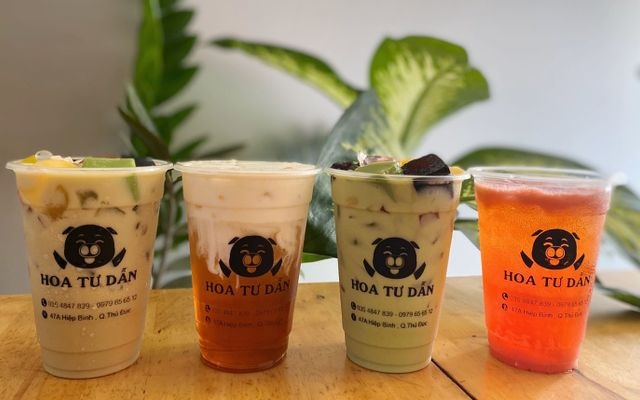 Hình ảnh Trà Sữa Hoa Tư Dẫn - Hiệp Bình