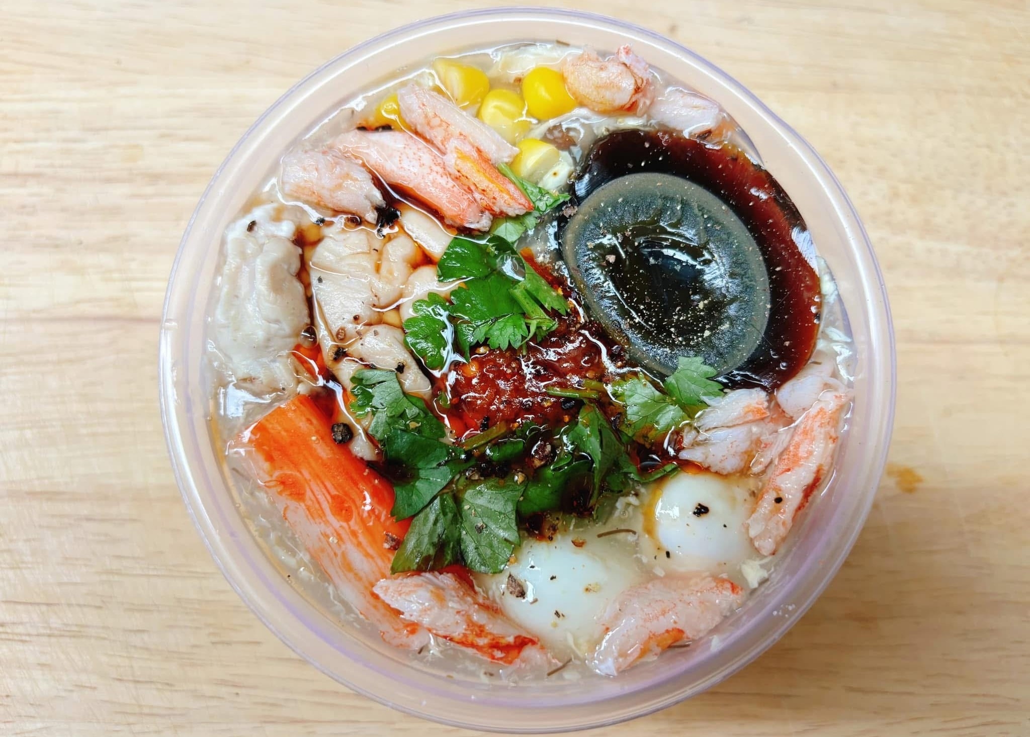 Hình ảnh Nhà Sú - Súp Cua Tóc Tiên, Gỏi Cuốn & Bún Thịt Xào - Lê Tung