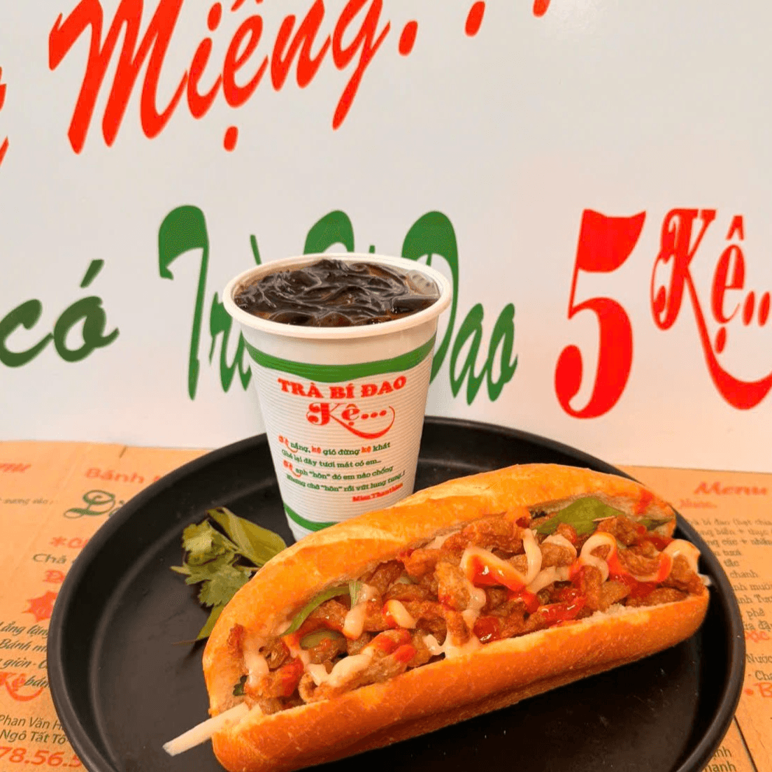 Hình ảnh Trà Bí Đao Kệ - Trà Sâm Bí Đao & Bánh Mì Chả Cá Nóng - Tôn Đản