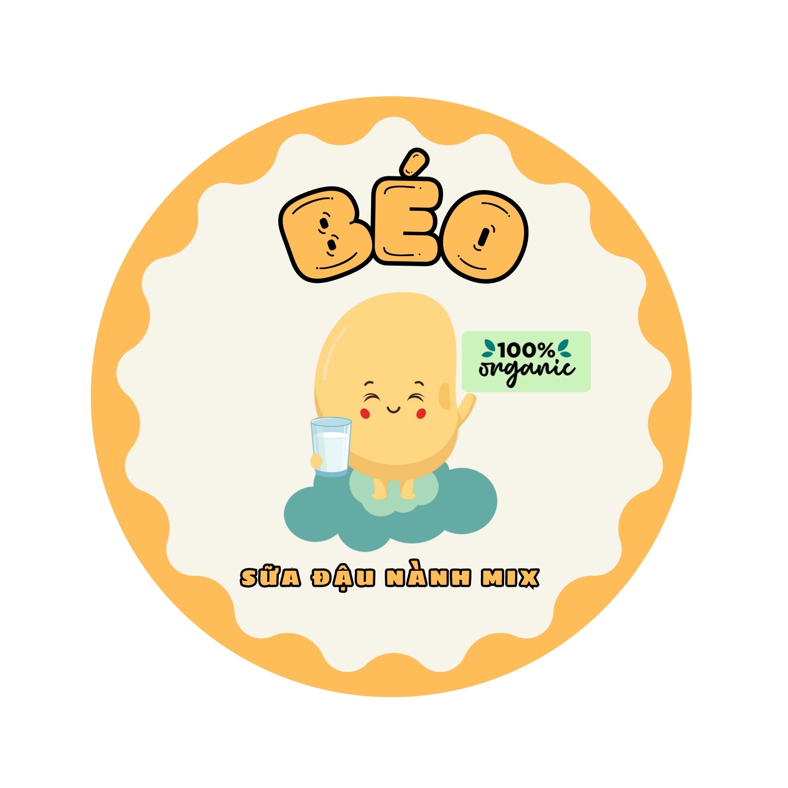 Hình ảnh Nành Béo - Sữa Đậu Nành Mix 285 - Hùng Vương