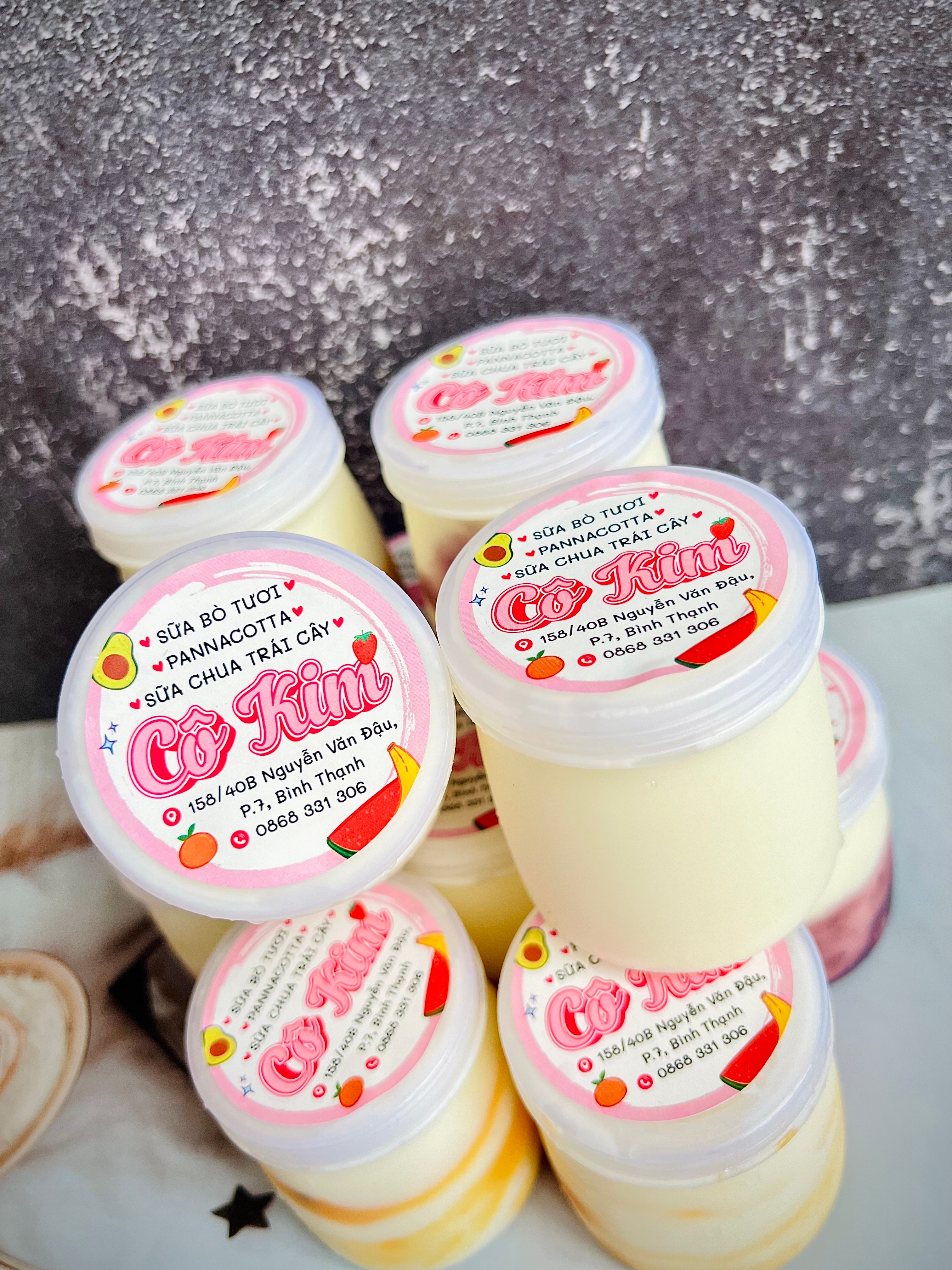 Hình ảnh Cô Kim - Sữa Bò Tươi & Panna Cotta - Nguyễn Văn Đậu