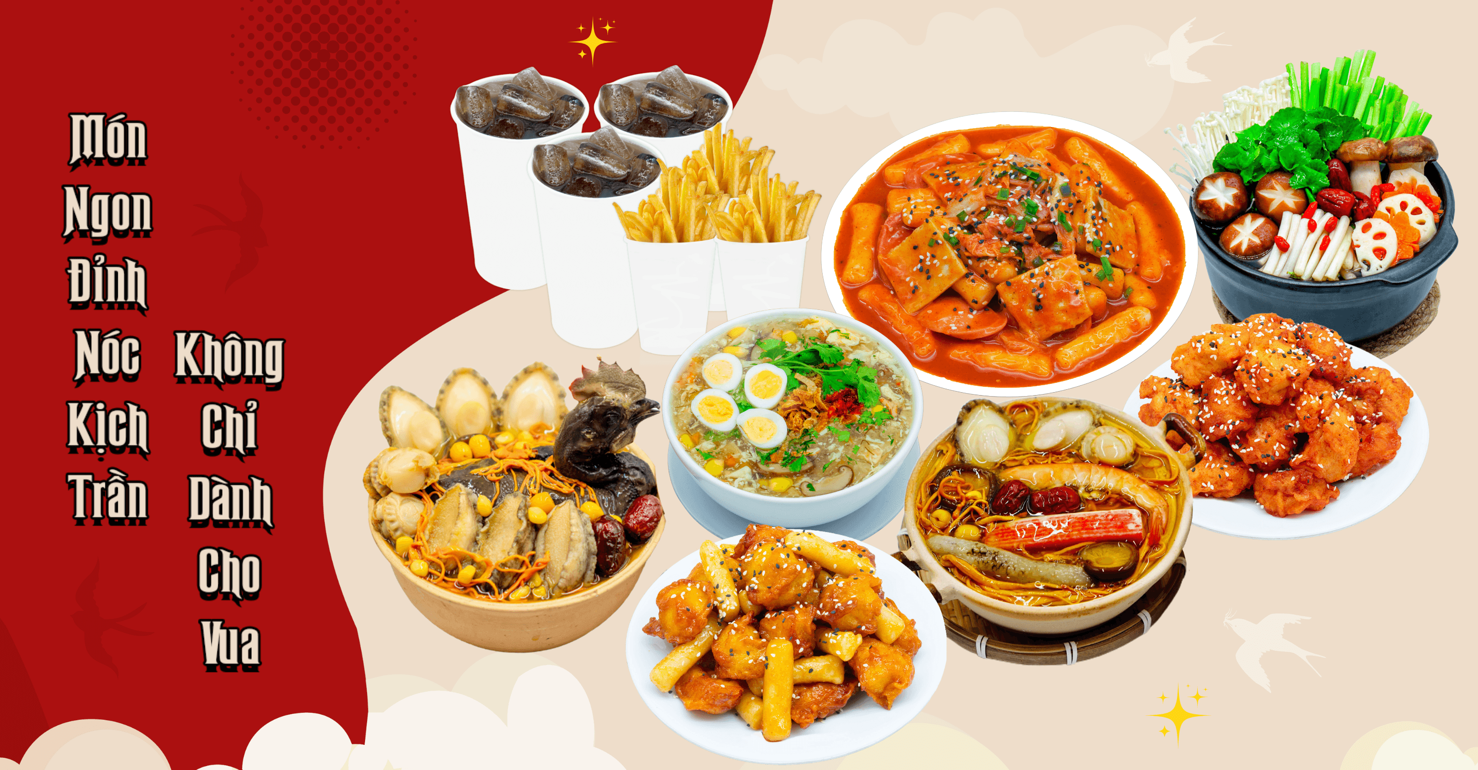 Hình ảnh Tiến Vua Food - Súp Bào Ngư Hải Sâm - Lý Thường Kiệt