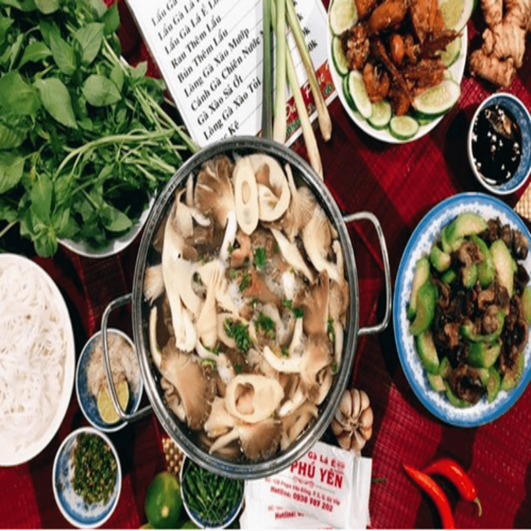 Hình ảnh Lẩu Gà Lá É Phú Yên - Trường Sa