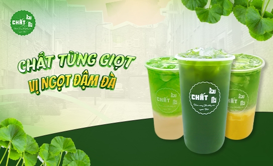 Hình ảnh Chất Rau Má - Trà Trái Cây & Sữa Đậu Nành - Đỗ Đức Dục