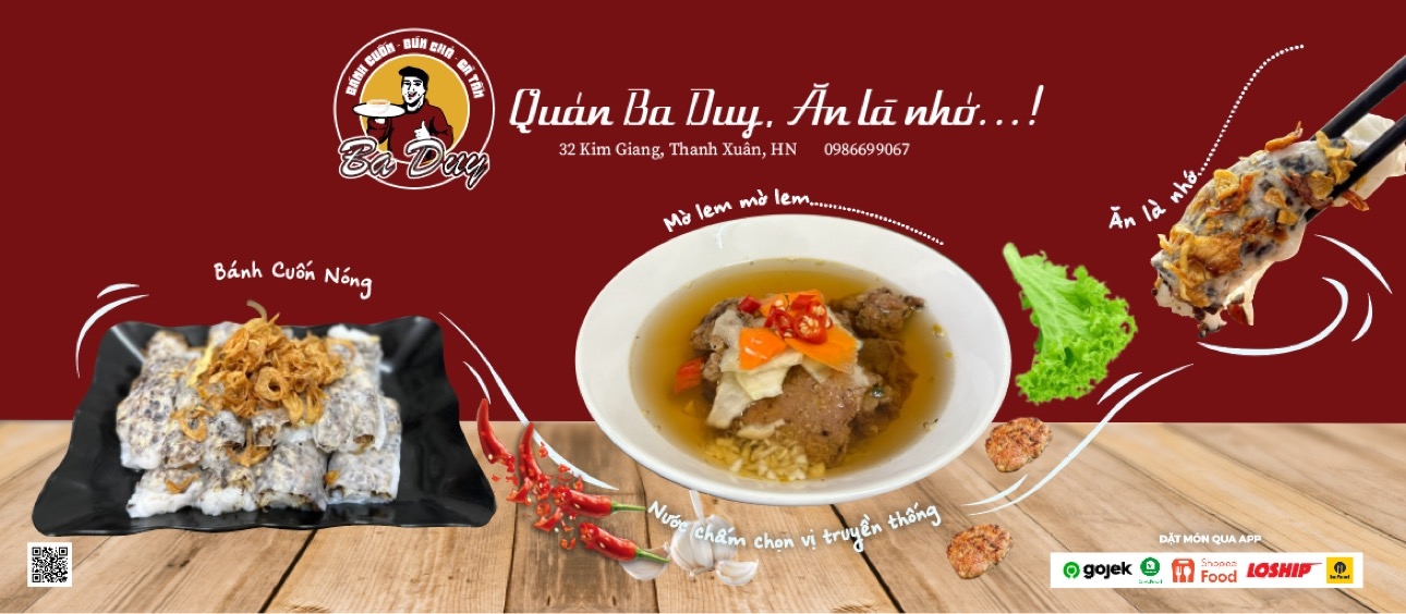 Hình ảnh Bún Chả, Bánh Cuốn Nóng, Gà Tần - Ba Duy - Kim Giang