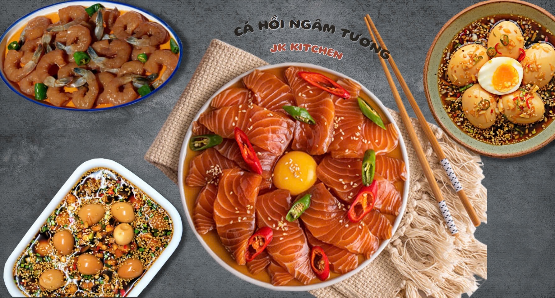 Hình ảnh JK Kitchen - Cá Hồi Ngâm Tương - Nguyễn Văn Trỗi