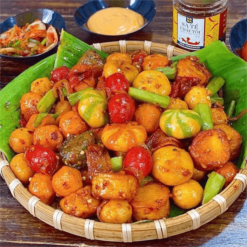 Hình ảnh Cá Viên Chiên Mắm Tỏi Ông Quất - Gò Dầu