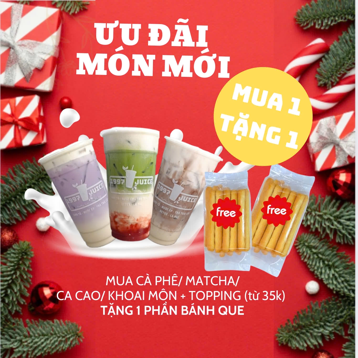 Hình ảnh 1997 Juice - Sinh Tố, Latte & Trà Trái Cây - Đường 22