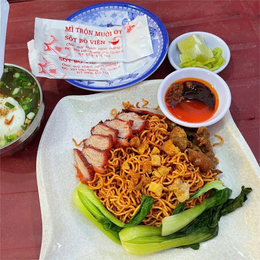 Hình ảnh 2 Liễu - Mì Trộn Muối Ớt Sốt Bò Viên - Hậu Giang