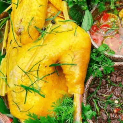 Hình ảnh Gà Ủ Muối Hoa Tiêu Lộc Phát - Phan Anh