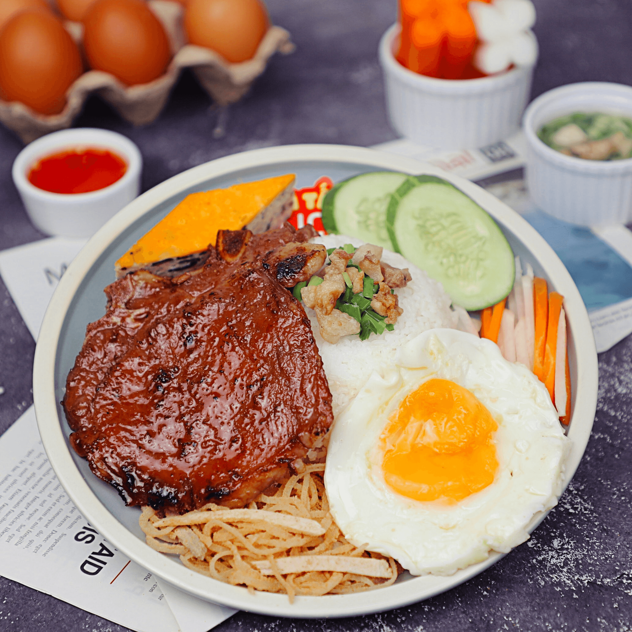 Hình ảnh Cơm Tấm Delichi - Cơm Tấm Sườn Bì Chả - Ái Mộ