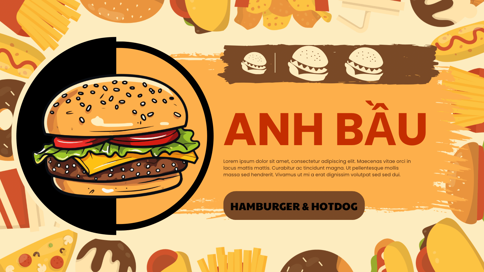 Hình ảnh Burger Anh Bầu - Nguyễn Hữu Hào