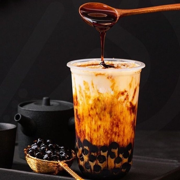 Hình ảnh Trà Sữa Trân Châu Cô Mai - Trà Sữa Topping Nhà Làm - Bình Tây