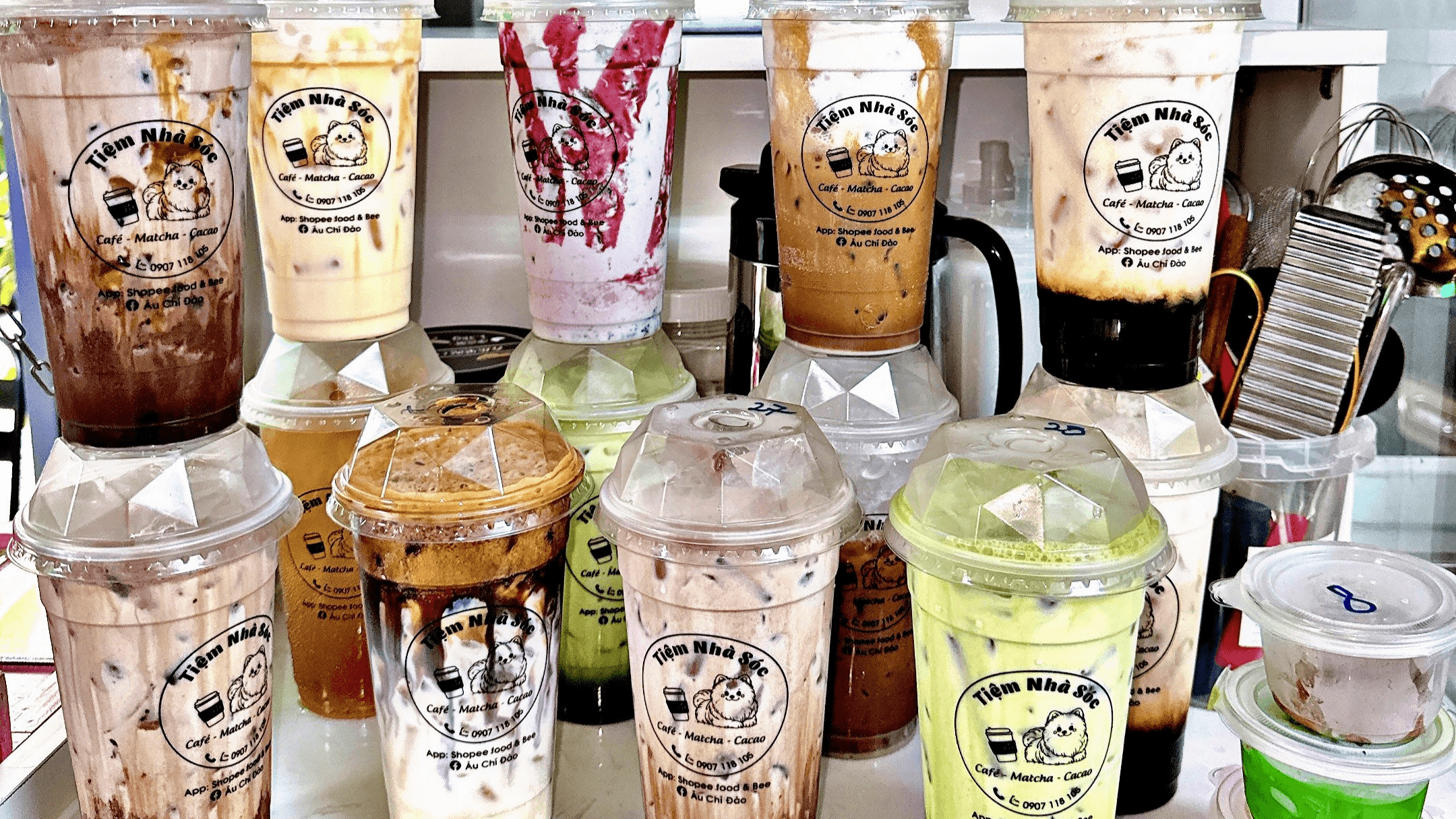 Hình ảnh Tiệm Nhà Sóc - Cafe, Matcha & Cacao - Đường 10C Tân Vĩnh