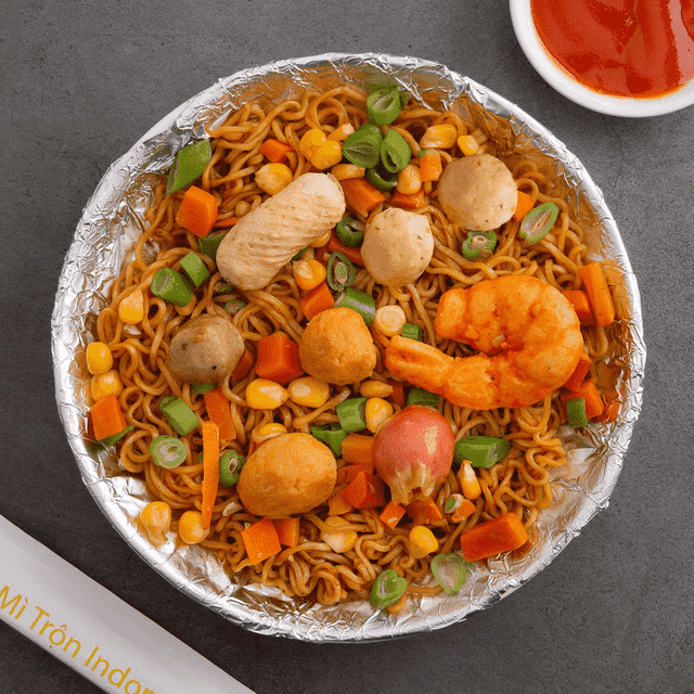 Hình ảnh Mì Trộn Indomie & Đồ Ăn Vặt Ngon Quân Food - Ngõ Trại Cá