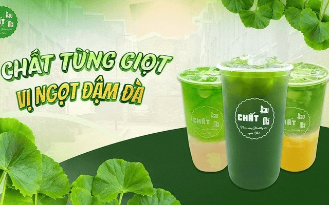 Hình ảnh Chất Rau Má - Trà Trái Cây & Sữa Đậu Nành - Phú Đô