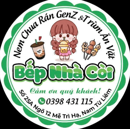 Hình ảnh Bếp Nhà Còi - Nem Chua Rán Gen Z & Trùm Đồ Ăn Vặt - Mễ Trì Hạ
