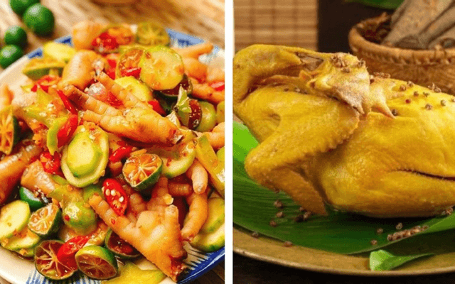Hình ảnh Chân Gà Sốt Thái & Gà Đồi Ủ Muối Cô Xuân - Trương Định