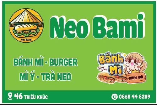 Hình ảnh Neo Bami - Bánh Mì, Cơm Đảo & Mì Ý - Triều Khúc