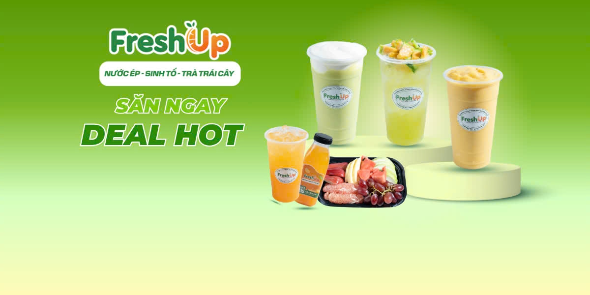 Hình ảnh FreshUp - Nước Ép, Sinh Tố & Trà Trái Cây - Lê Văn Lương