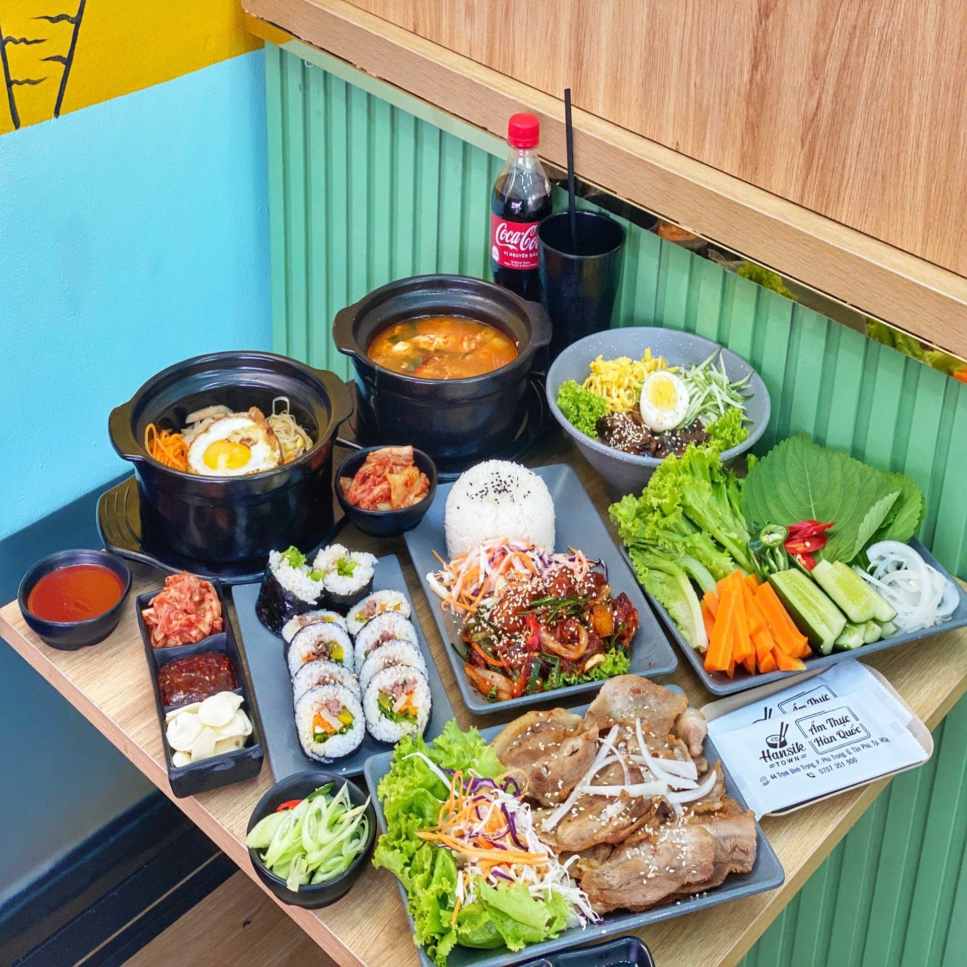 Hình ảnh  Hàn Quốc Hansik Town - Trịnh Đình Trọng