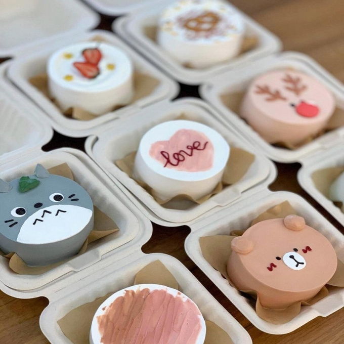 Hình ảnh Bánh Kem Sinh Nhật Hàn Quốc Woacake - Nguyên Hồng