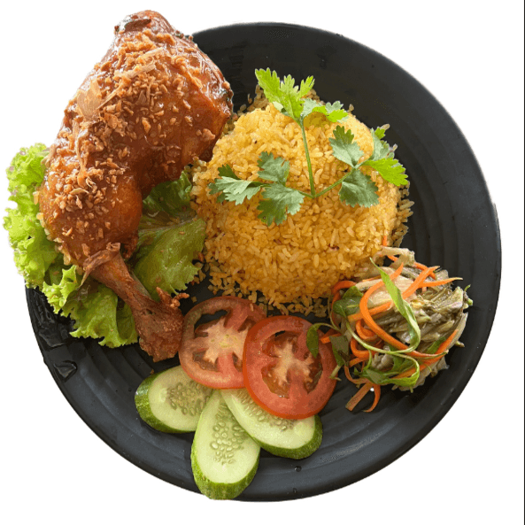 Hình ảnh Cơm Gà Xối Mỡ Bon Bon - Dương Quảng Hàm