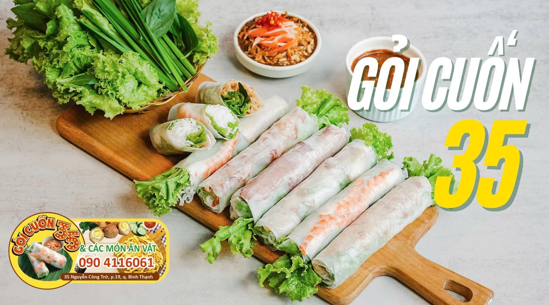 Hình ảnh Gỏi Cuốn 35 Ăn Vặt Trà Sữa - Nguyễn Công Trứ