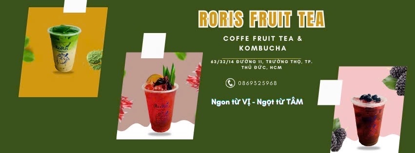 Hình ảnh RORIS Fruit Tea - Cafe, Trà Trái Cây & Kombucha - Đường 11