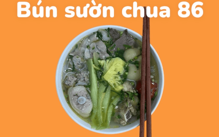 Hình ảnh Bún Sườn Chua 86 - Bún Đậu Mẹt - Trần Huy Liệu