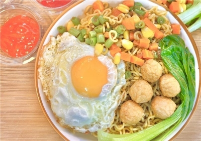 Hình ảnh 3 Con Mều - Mì Trộn Indomie - Quang Trung